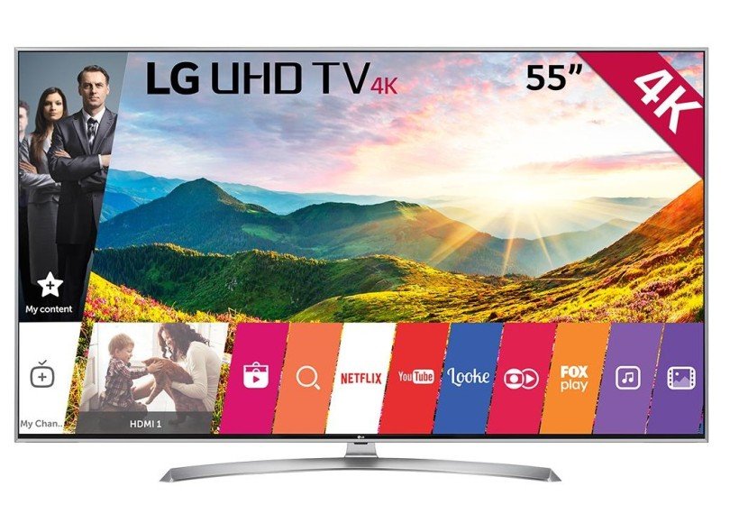 TELA DISPLAY LED 55" LG 4K HDR 55UJ6545 - Imagem 2